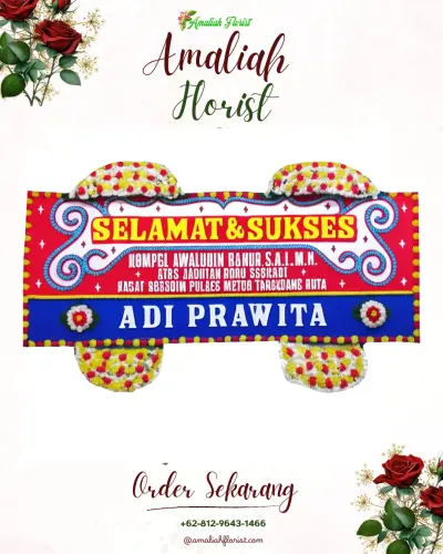 Karangan Bunga Ucapan Selamat di Gumawang